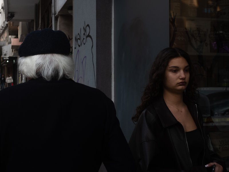Jean-Pierre Damen urban and street photography - 4: Moody Mona Lisa & Leonardo
