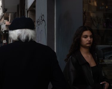 Jean-Pierre Damen urban and street photography - 1: Moody Mona Lisa & Leonardo