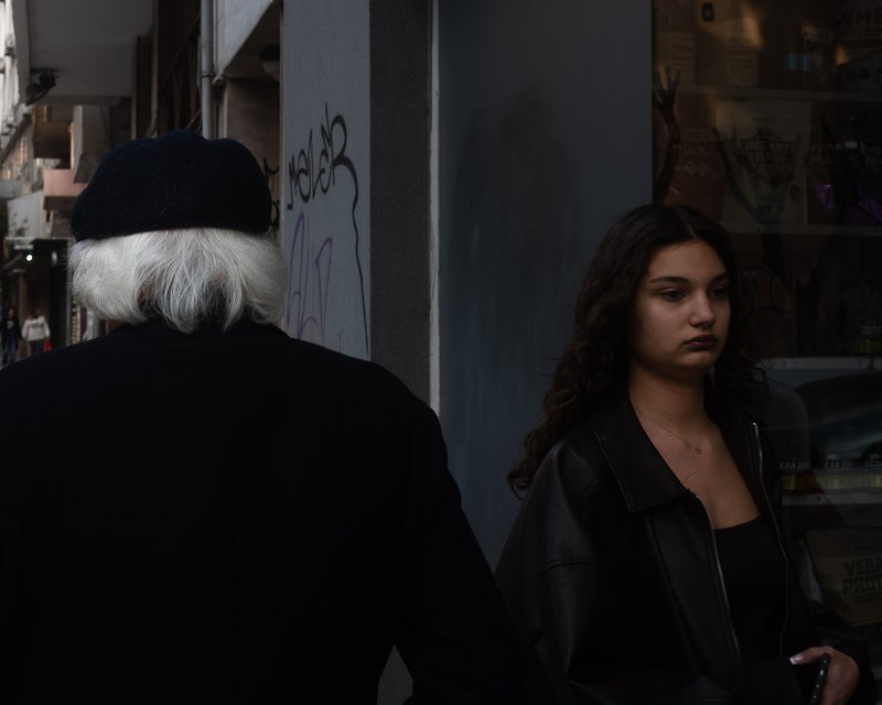 Jean-Pierre Damen urban and street photography - 1: Moody Mona Lisa & Leonardo